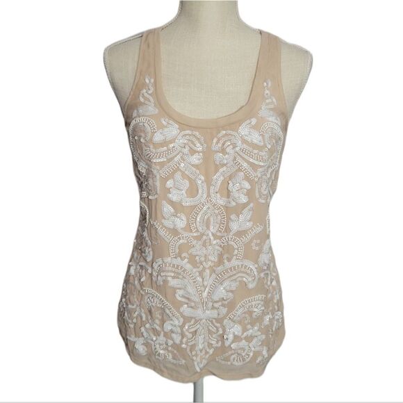 Express front sequins tank top - Picture 1 of 9